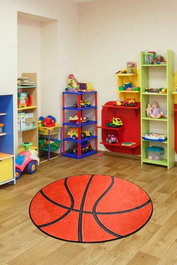 Conceptum Alfombra Basketball Multicolor 140 cm